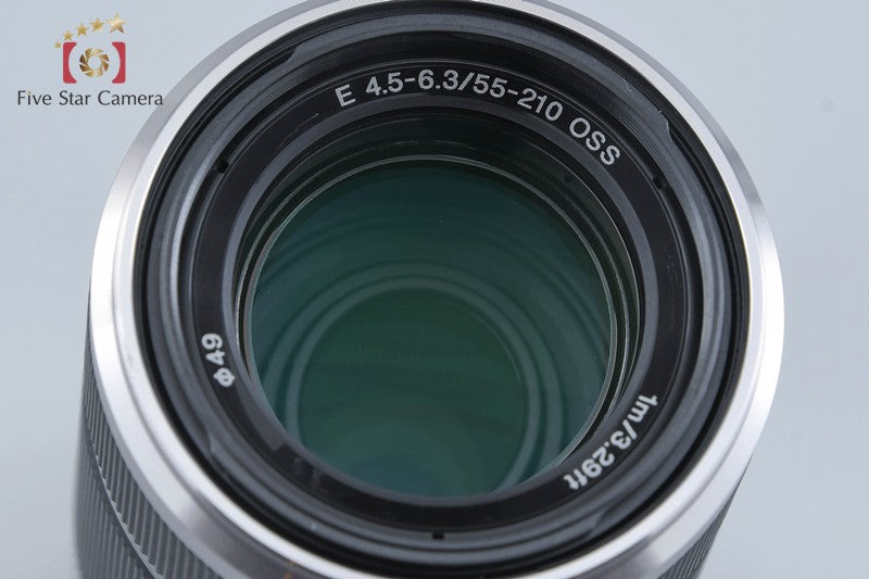 Sony E 55-210mm f/4.5-6.3 OSS Silver SEL55210