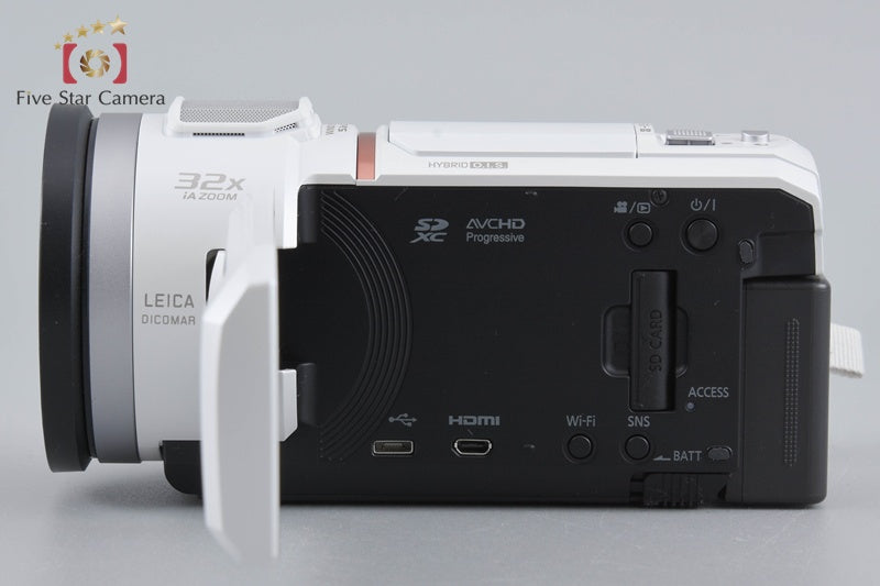 Panasonic HC-VX2M Pure White Digital HD Camcorder w/ Box