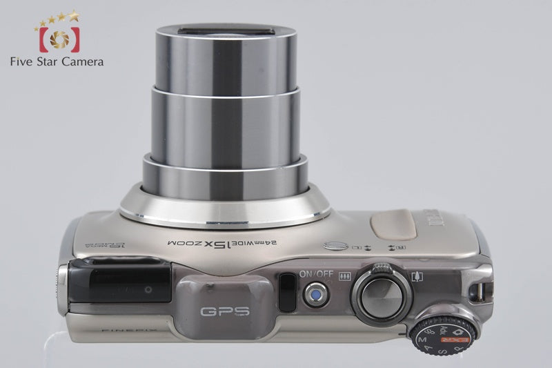 Fujifilm FinePix F550EXR Champagne Gold 16.0 MP Digital Camera w/ Box