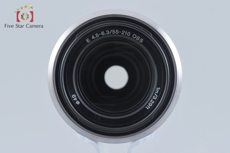 Sony E 55-210mm f/4.5-6.3 OSS Silver SEL55210