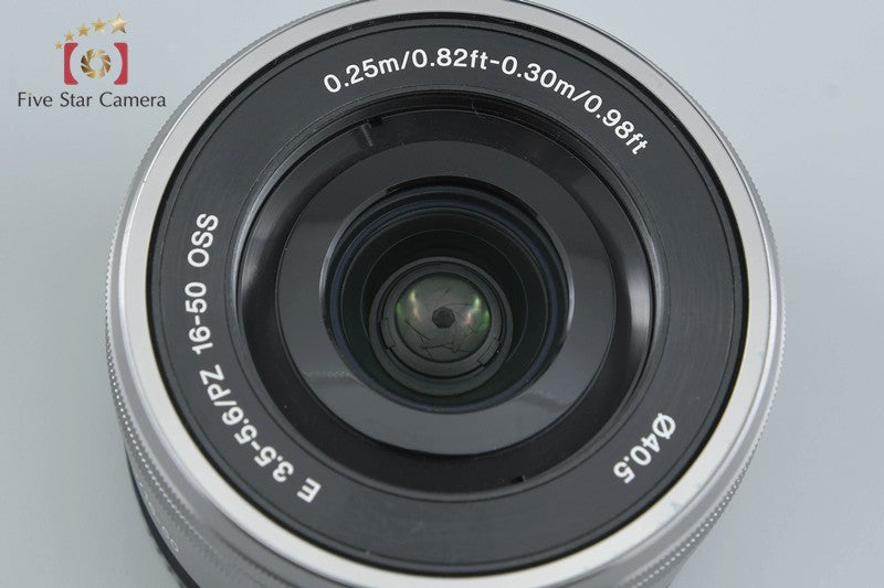 SONY E PZ 16-50mm f/3.5-5.6 OSS SELP1650 Silver Sony E Mount