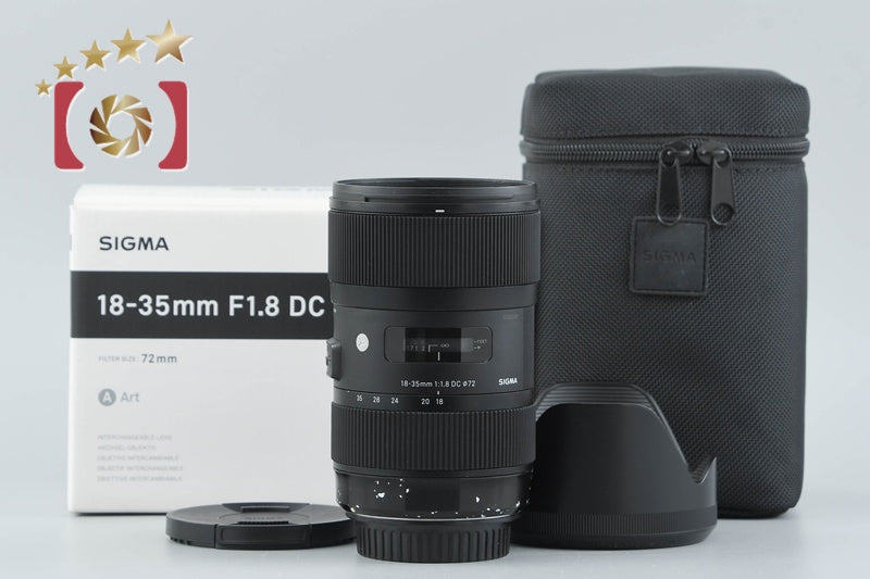 Sigma Art 18-35mm f/1.8 DC HSM for Canon w/ Box
