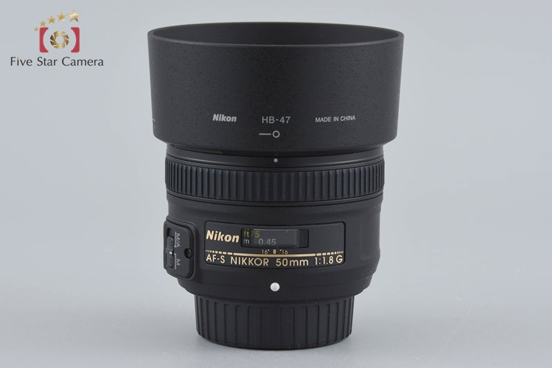 Nikon AF-S NIKKOR 50mm f/1.8 G w/ Box