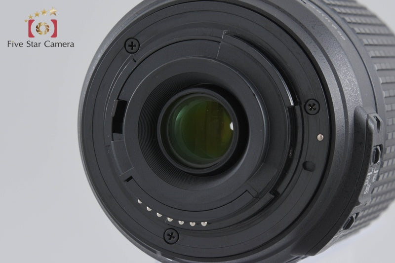 "Count 3,874" Nikon D5000 12.3 MP DSLR Camera 18-55 55-200 VR Lenses