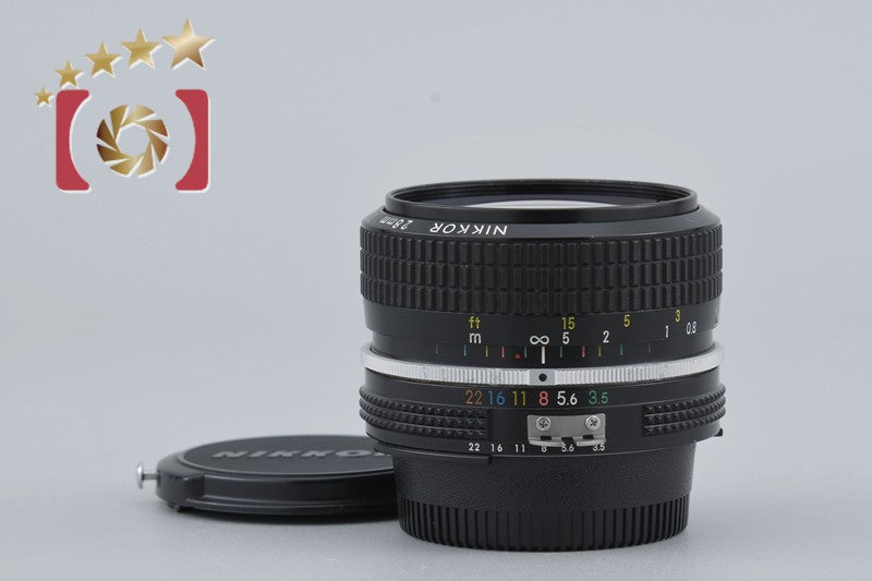 Nikon New NIKKOR 28mm f/3.5 Ai Converted Lens from Japan