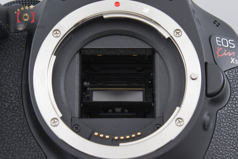 "Count 5,616" Canon EOS Kiss X5 / Rebel T3i / 600D 18.0 MP 18-55 Lens