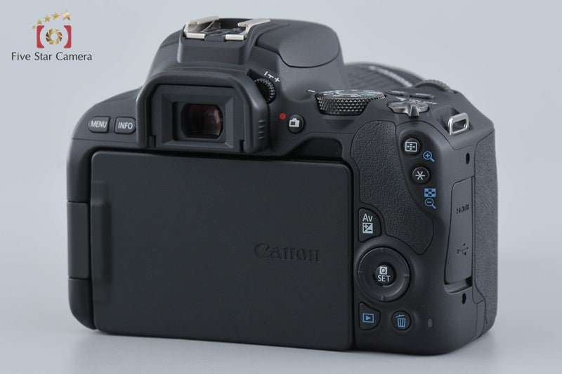 "Count 242" Canon EOS Kiss X9 / Rebel SL2 / 200D Black 24.2 MP 18-55 55-250 Lens