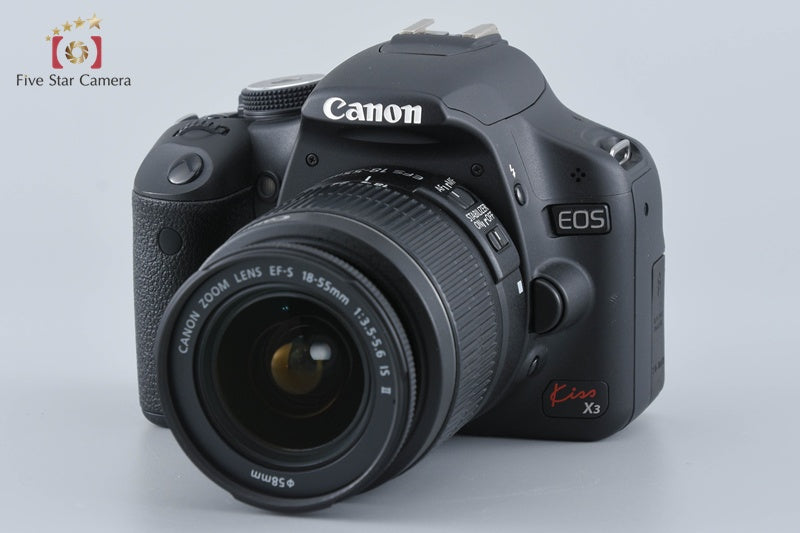 "Count 2,980" Canon EOS Kiss X3 / Rebel T1i / 500D 15.1 MP 18-55 55-250 Lenses