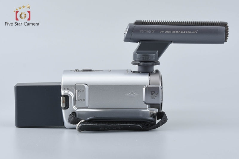 SONY HANDYCAM HDR-CX370V Silver Camcorder Japanese Only