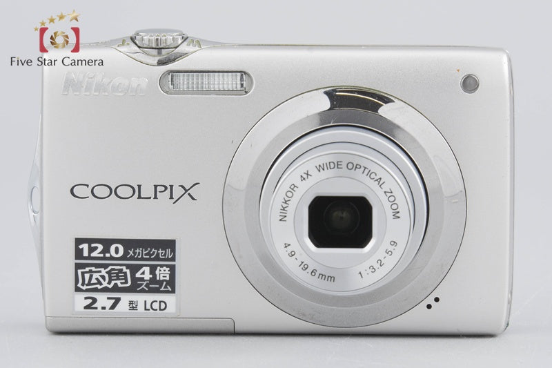 Nikon COOLPIX S3000 Pure Silver 12.0 MP Digital Camera