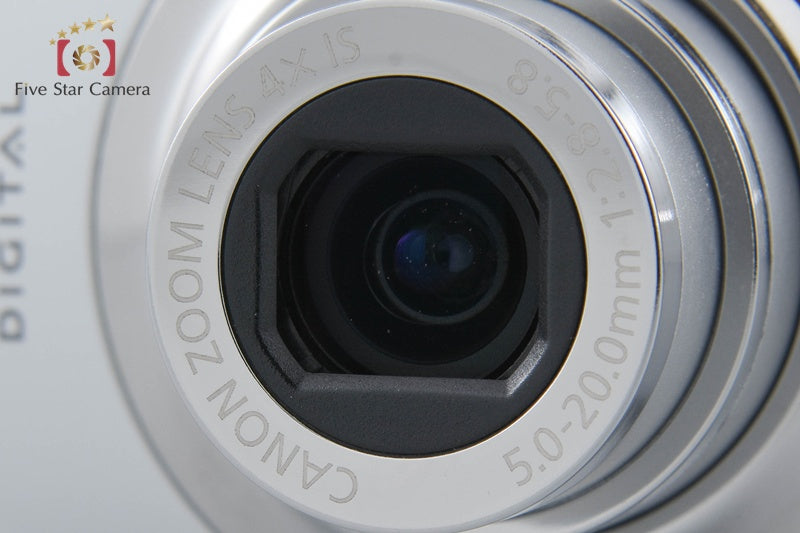 Canon IXY Digital 510 IS Silver 12.1 MP Digital Camera w/ Box