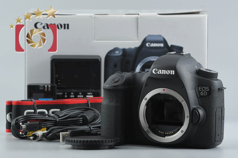 Canon EOS 6D 20.2 MP Full Frame Digital SLR Camera Body w/ Box
