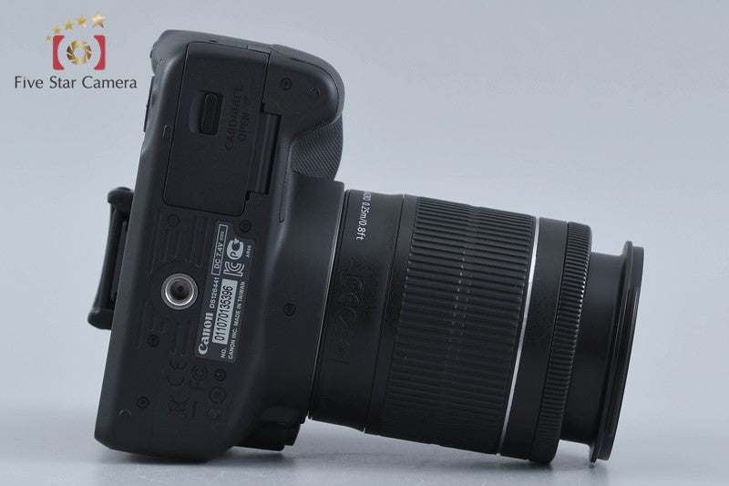 "Count 1,743" Canon EOS Kiss X7 / Rebel SL1 / 100D 18.0 MP DSLR 18-55 Lens