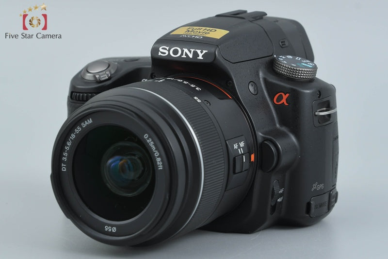 Sony Alpha α55 SLT-A55V 18-55 Lens Japanese Only