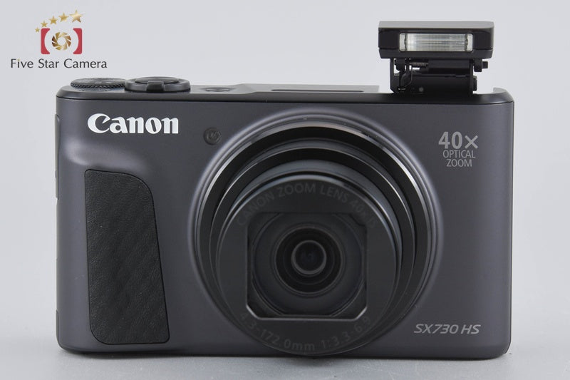 Canon PowerShot SX730 HS Black 20.3 MP Digital Camera w/ Box