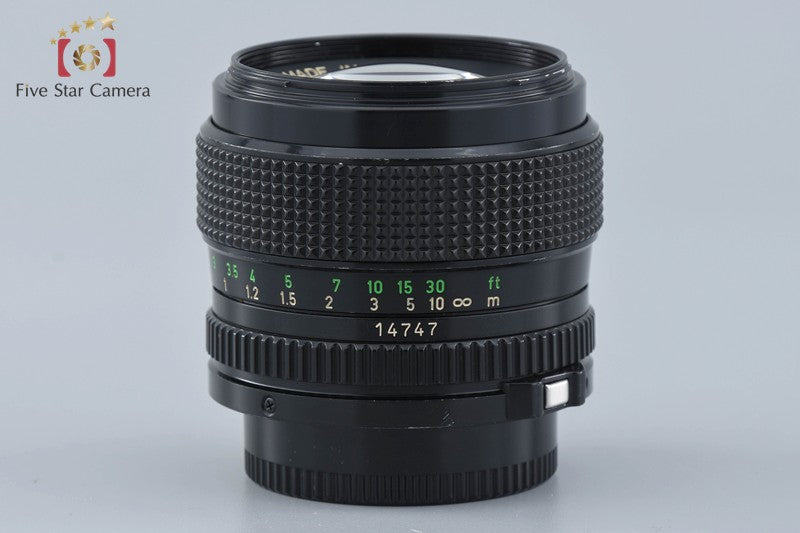 Canon New FD 50mm f/1.2