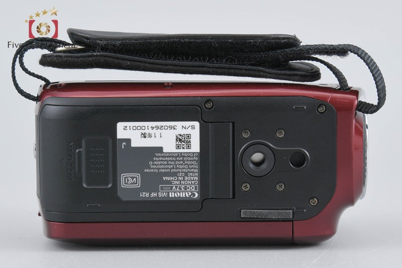 Canon iVIS HF R21 Red Full HD Digital Camcorder