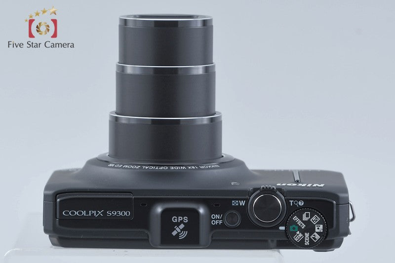 Nikon COOLPIX S9300 Noble Black 16.0 MP Digital Camera