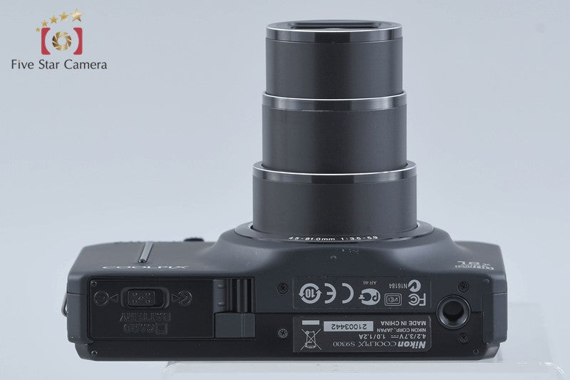 Nikon COOLPIX S9300 Noble Black 16.0 MP Digital Camera