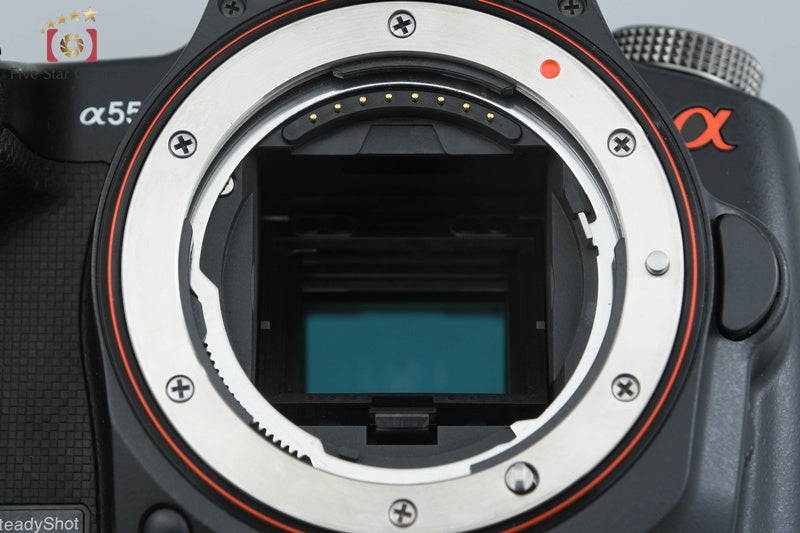 Sony Alpha α55 SLT-A55V 18-55 Lens Japanese Only