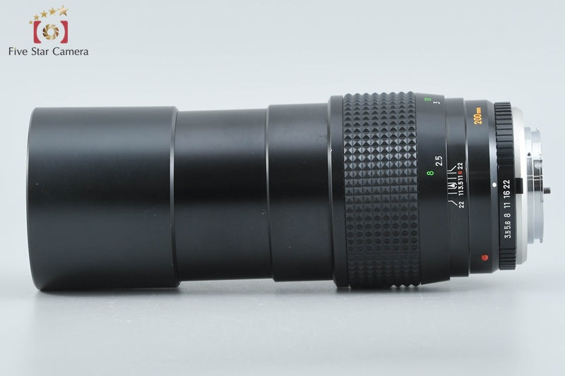 MINOLTA MC TELE ROKKOR 200mm f/3.5