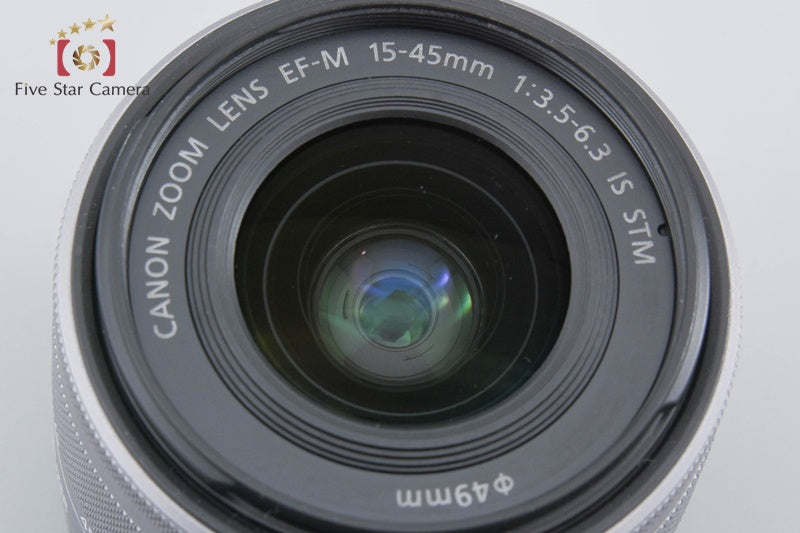 Canon EF-M 15-45mm f/3.5-6.3 IS STM Silver