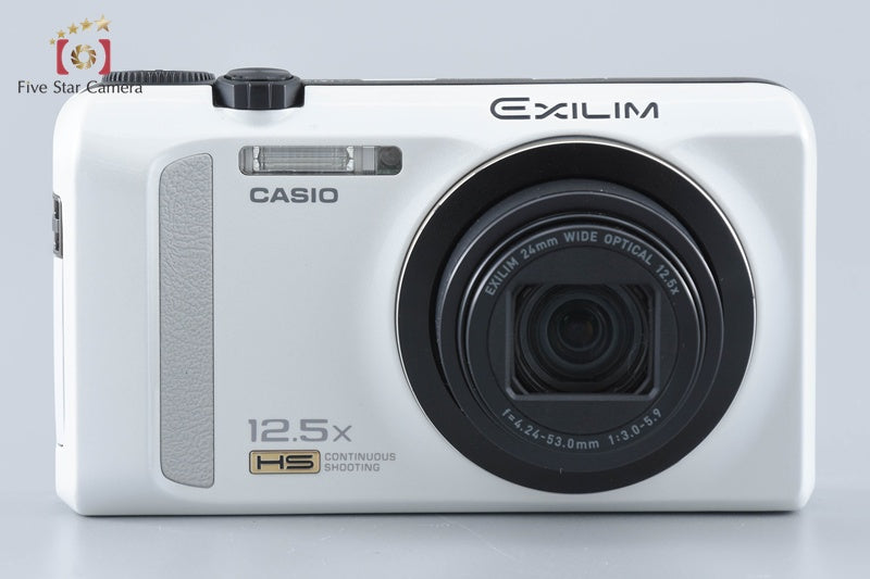Casio HIGH SPEED EXILIM EX-ZR200 White 16.1 MP Digital Camera