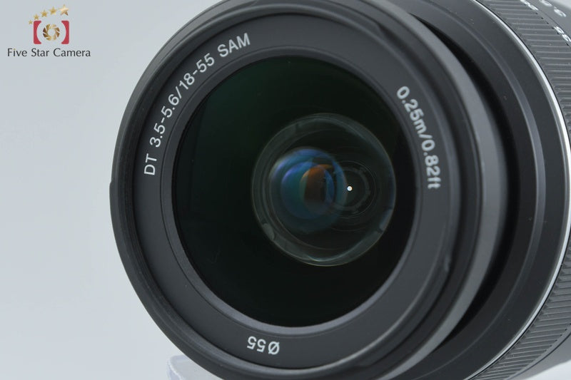 Sony Alpha α55 SLT-A55V 18-55 Lens Japanese Only