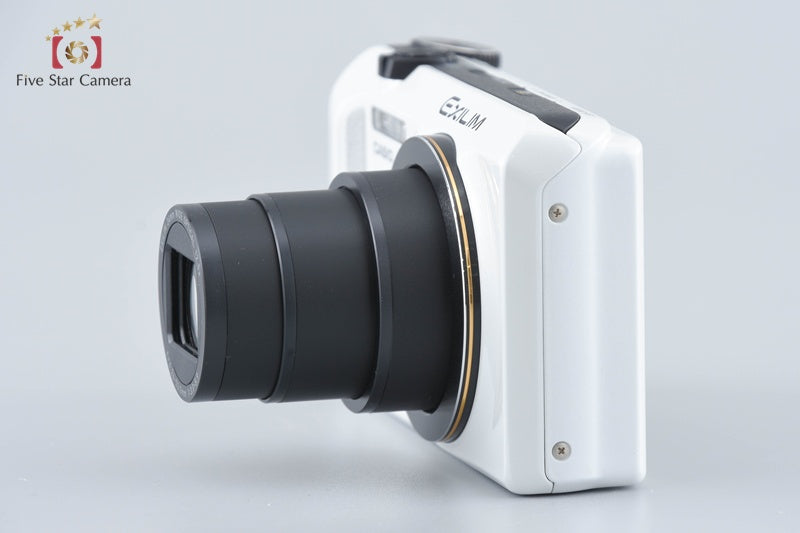 Casio HIGH SPEED EXILIM EX-ZR200 White 16.1 MP Digital Camera