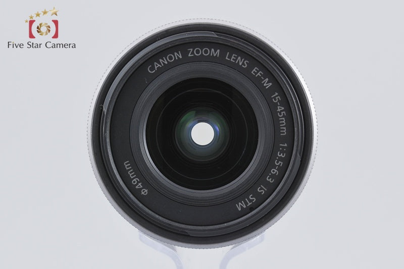 Canon EF-M 15-45mm f/3.5-6.3 IS STM Silver