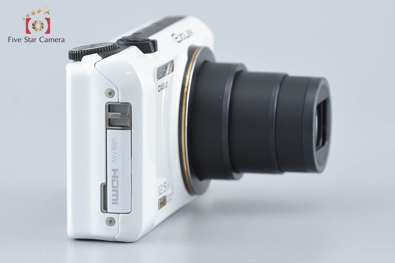 Casio HIGH SPEED EXILIM EX-ZR200 White 16.1 MP Digital Camera