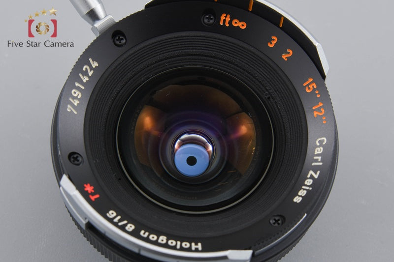 CONTAX Carl Zeiss Hologon 16mm f/8 T* + GF-16 Viewfinder