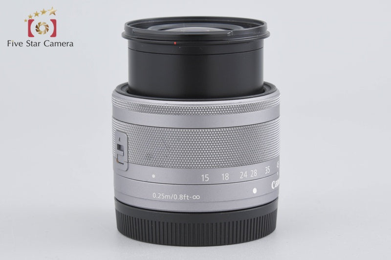 Canon EF-M 15-45mm f/3.5-6.3 IS STM Silver