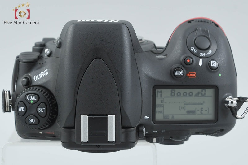 "Count 47" Nikon D800 36.3 MP Full Frame Digital SLR Camera Body