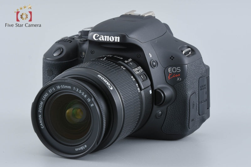 Canon EOS Kiss X5 / Rebel T3i / 600D 18.0 MP 18-55 55-250 Lenses