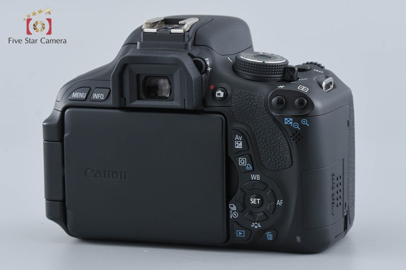 Canon EOS Kiss X5 / Rebel T3i / 600D 18.0 MP 18-55 55-250 Lenses