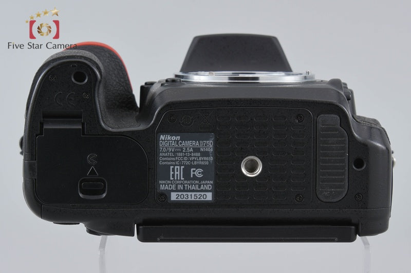 Nikon D750 24.3 MP Full Frame Digital SLR Camera Body