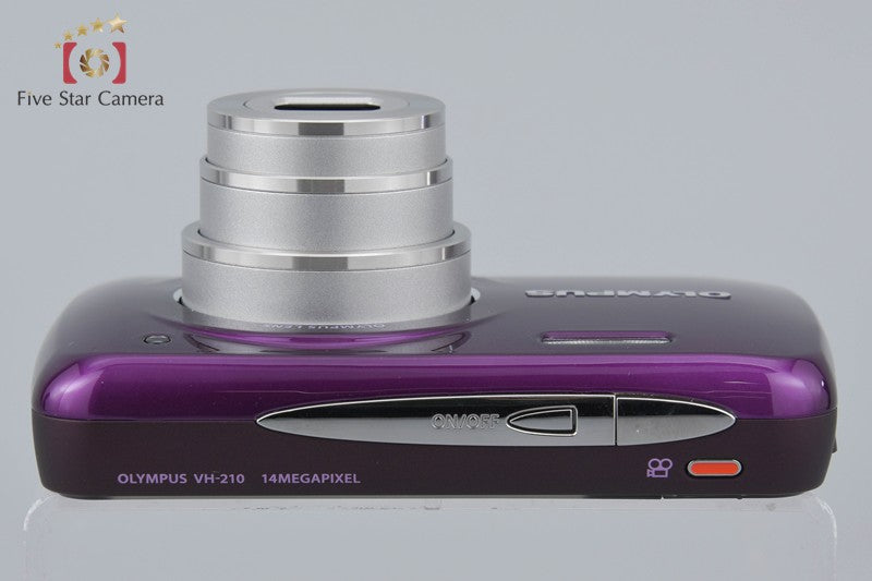 OLYMPUS VH-210 Purple 14.0 MP Digital Camera w/ Box
