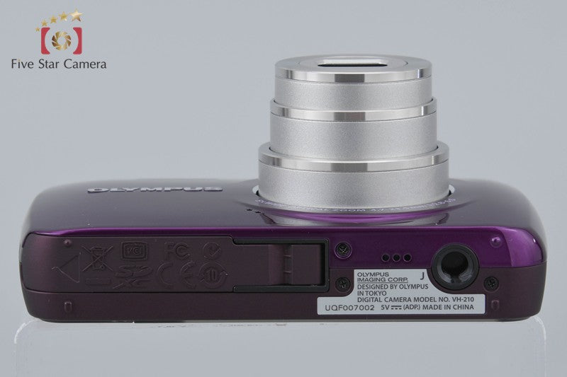 OLYMPUS VH-210 Purple 14.0 MP Digital Camera w/ Box