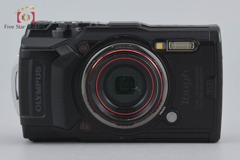 Olympus Tough TG-6 Black 12.0 MP 15m Waterproof Digital Camera