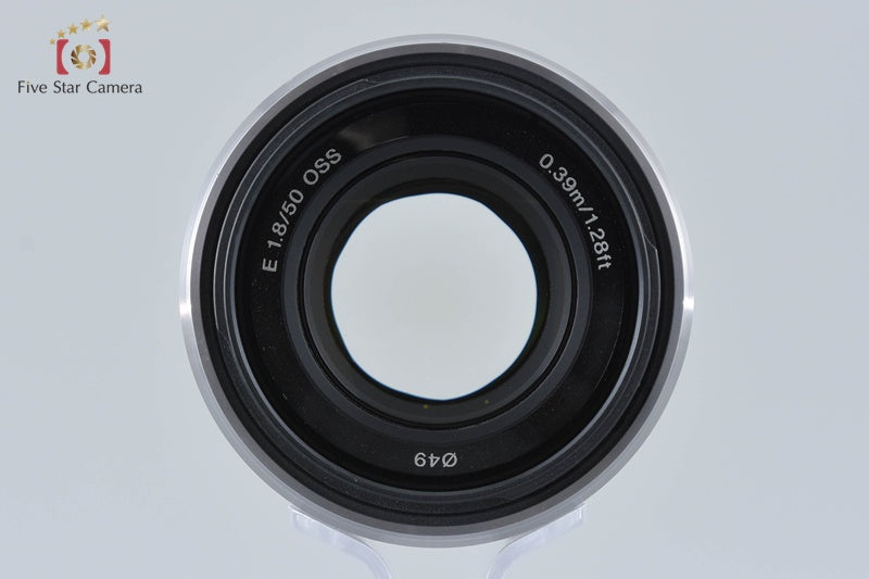 SONY E 50mm f/1.8 OSS SEL50F18 Silver
