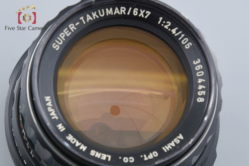 PENTAX SMC TAKUMAR 6x7 105mm f/2.4 for 6x7 / 67 / 67II