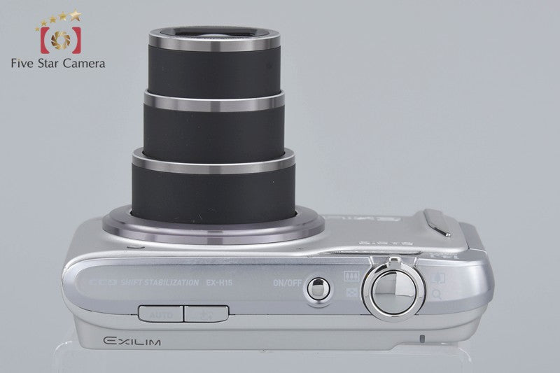 Casio EXILIM EX-H15 Silver 14.1 MP Digital Camera
