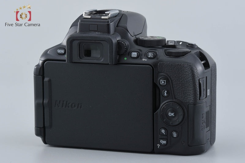 Nikon D5600 24.2 MP SLR Digital Camera 18-55 70-300 VR Lenses