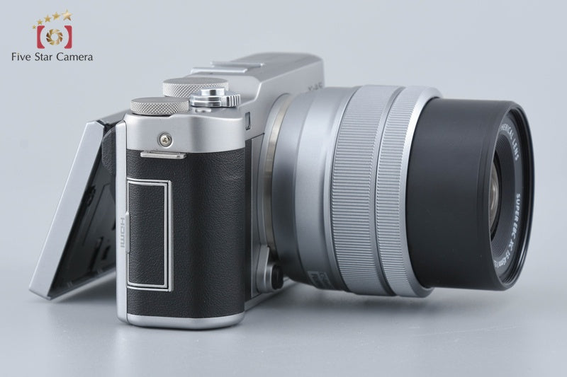 Fujifilm X-A5 Silver 24.2 MP Digital Mirrorless Camera 15-45 Lens