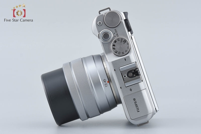 Fujifilm X-A5 Silver 24.2 MP Digital Mirrorless Camera 15-45 Lens