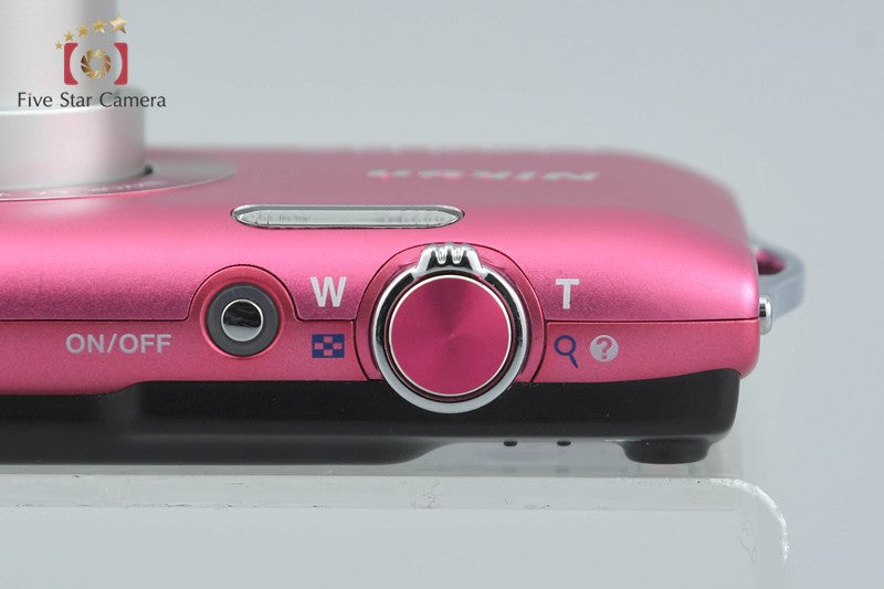 Nikon COOLPIX S3300 Strawberry Pink 16.0 MP Digital Camera