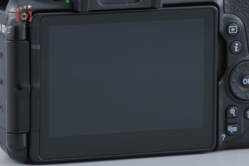 Nikon D5600 24.2 MP SLR Digital Camera 18-55 70-300 VR Lenses