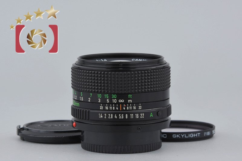 Canon New FD 50mm f/1.4