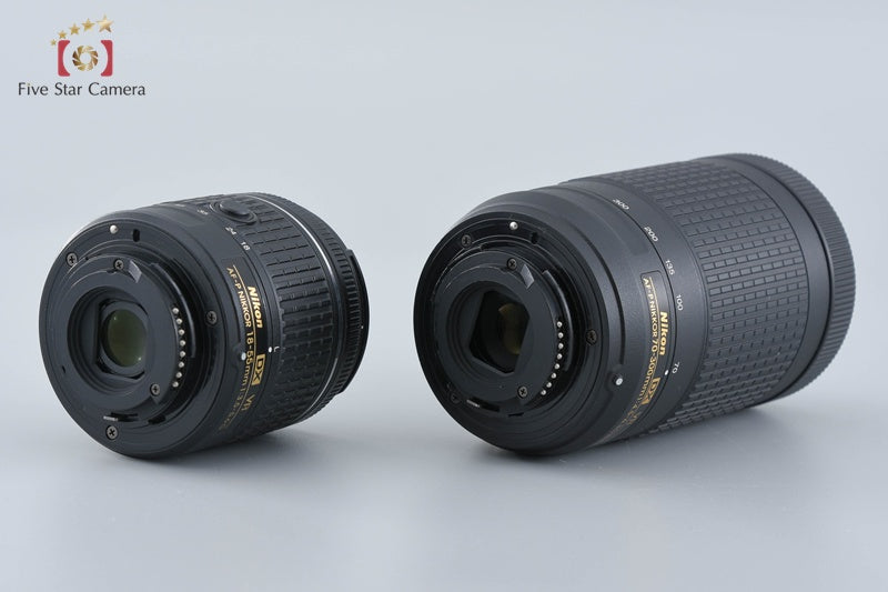 Nikon D5600 24.2 MP SLR Digital Camera 18-55 70-300 VR Lenses